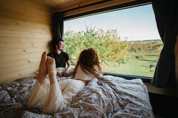 Maringotka klidně ve vinici — fotografie 19