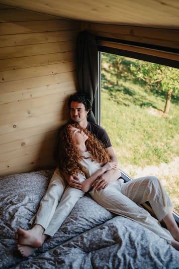 Maringotka klidně ve vinici — fotografie 17